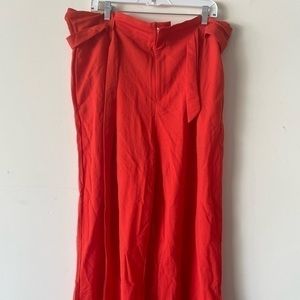 RESCENT RIVE Wide Leg Paper Bag Pant Size 3